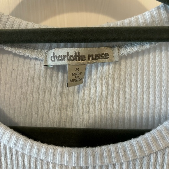 Light Blue Ribbed Shirt - Picture 3 of 3